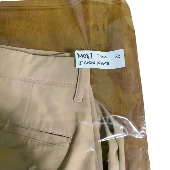 J Crew Factory Flex Slim Fit Chinos Sz 30W 30L Tan - Picture 8 of 8